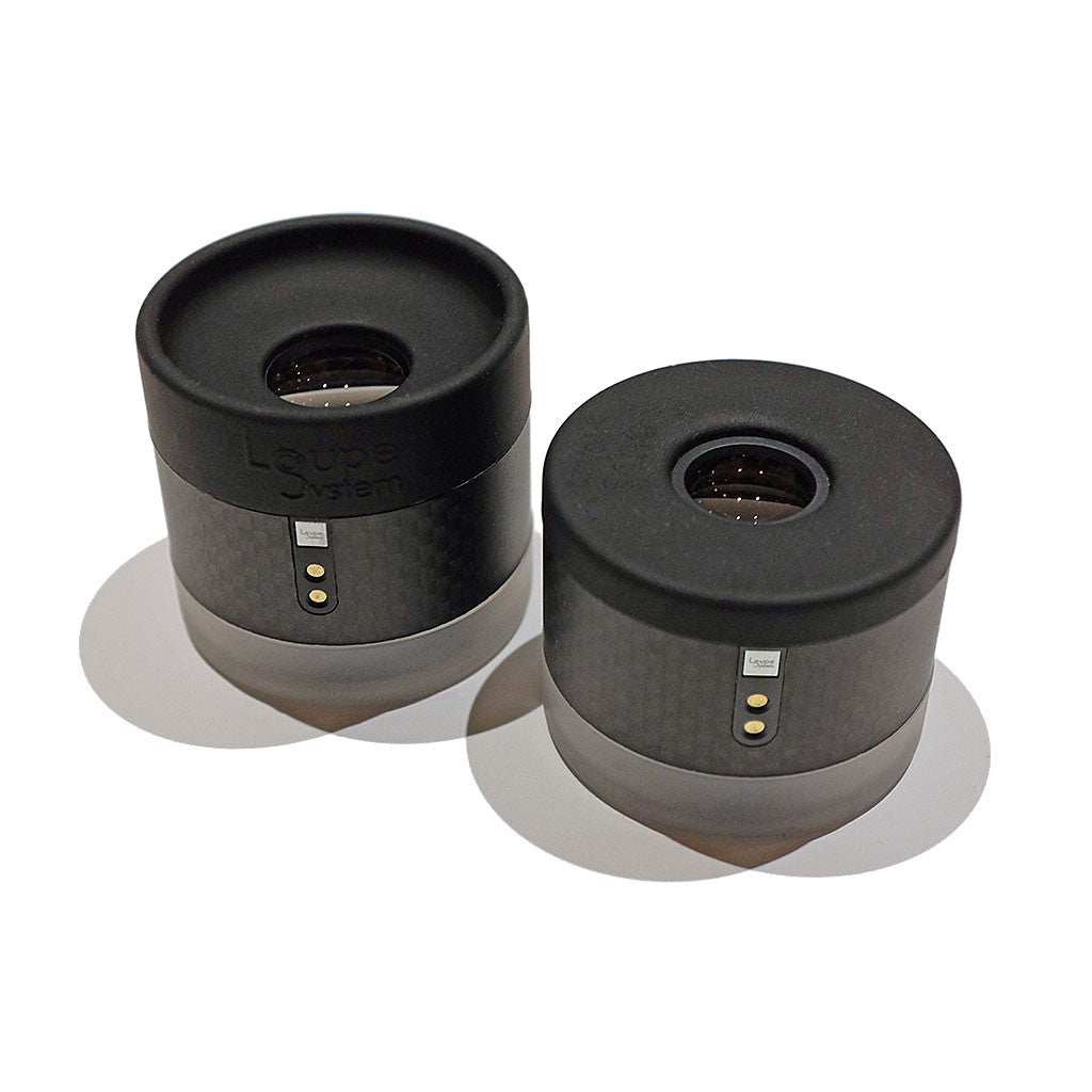 3x, 6x or 10x Loupe with the Light Ring Accessory factory installed  - Carbon Fiber & Silicone Rubber