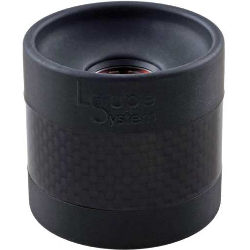 3x, 6x or 10x Loupe - Carbon Fiber & Black Silicone Rubber