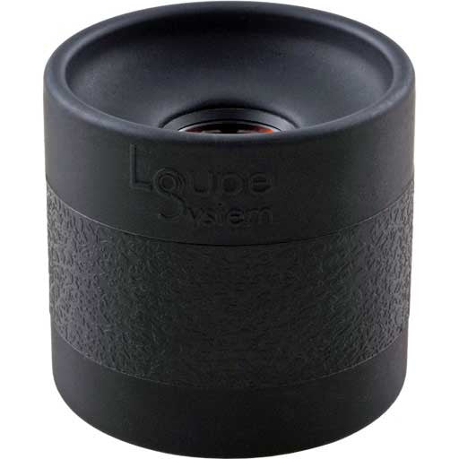 3x, 6x or 10x Loupe - Black Silicone Rubber